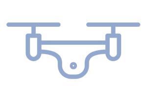 Icon Drone Darkblue
